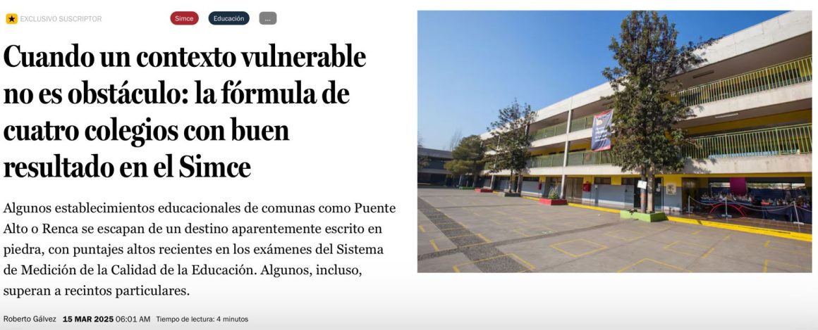 Superhéroes y el SIMCE
